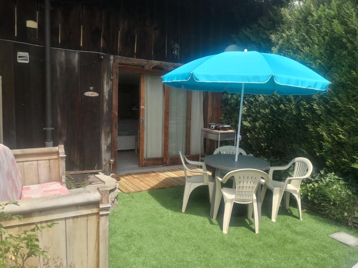L'Oree Des Bornes-Appartement Avec Piscine Évires Buitenkant foto
