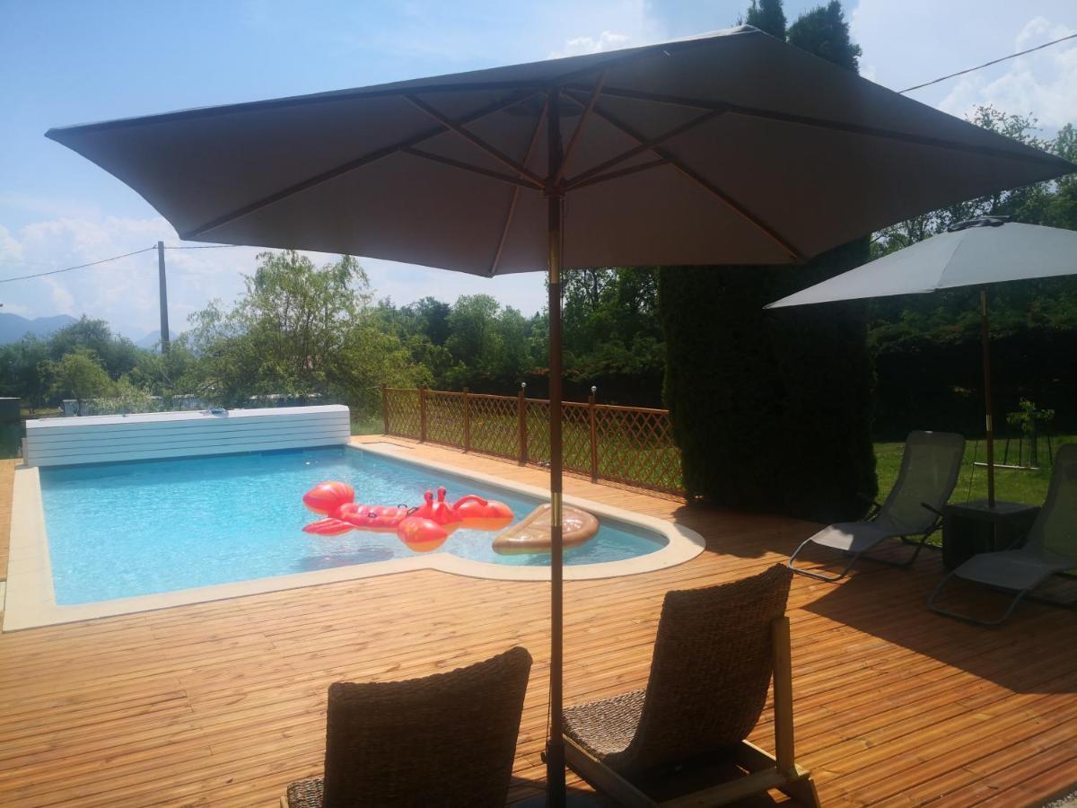 L'Oree Des Bornes-Appartement Avec Piscine Évires Buitenkant foto